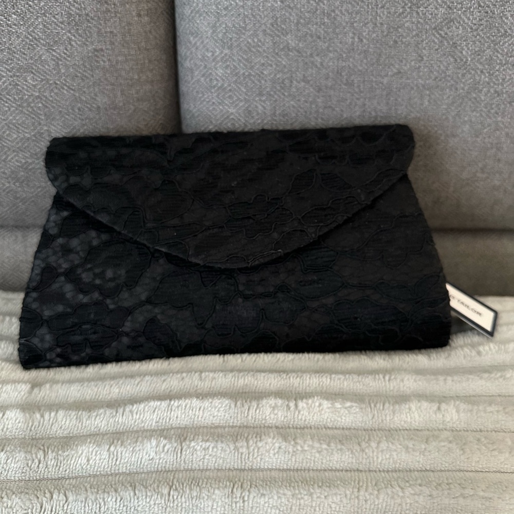 Lace dress clutch